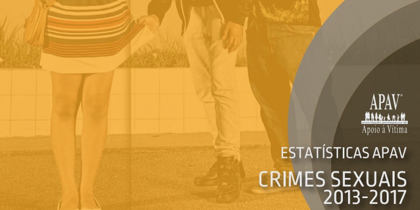 Estatísticas APAV - Crimes sexuais 2013-2017