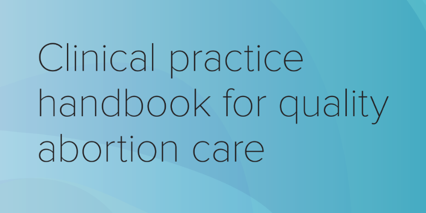 Manual com orientações para a assistência clínica ao abortamento da OMS